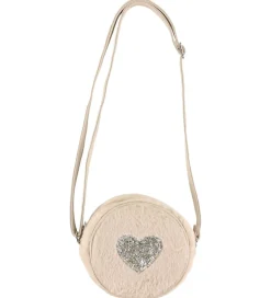 Sofie Schnoor Skuldertaske - Imiteret Pels - Mollysk - Beige m.