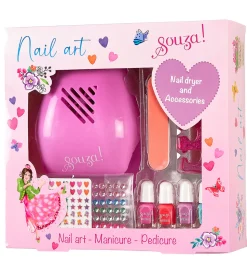 Souza Neglesæt - Nail Dryer & Nail Polish