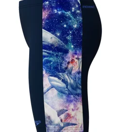 Speedo Badebukser - Digital Panel Jammer - Navy m. Hajer