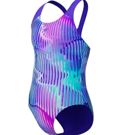 Speedo Badedragt - Digital Allover Splashback - Lilla/Pink