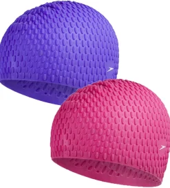 Speedo Badehætte - 1 stk. - Bubble - Assorteret - Pink/Lilla