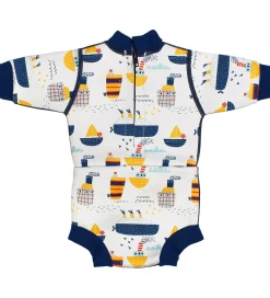 Splash About Våddragt - Happy Nappy - UV50+ - Tug Boat