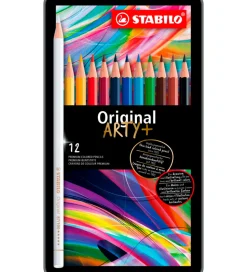 Stabilo Farveblyanter - Original Arty+ - 12 stk. - Multifarvet