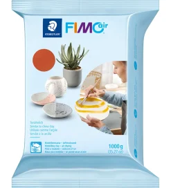 Staedtler FIMO Modellervoks - Air - 1000 g - Terracotta