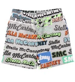 Stella McCartney Kids Shorts - Logo Sport - Gråmeleret m. Stella