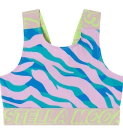 Stella McCartney Kids Træningstop - Rosa/Blå/Grønstribet