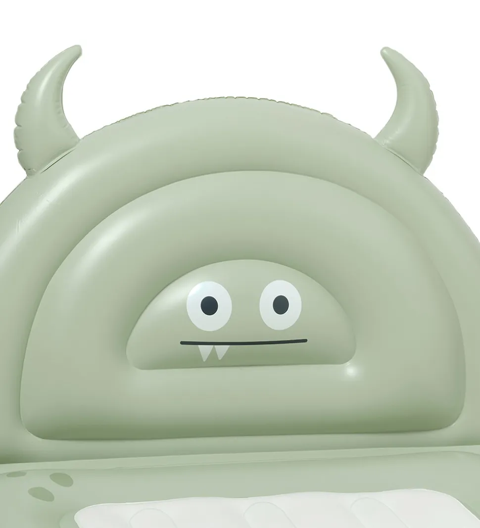 SunnyLife Børneseng - Oppustelig - Monster - Sage