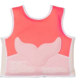 SunnyLife Svømmevest - Melody the Mermaid - 3-6 År - Neon Straw