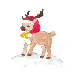 Thats Mine Wallstickers - 27 cm - Rudolph