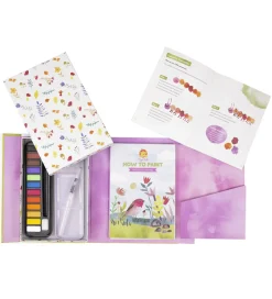 Tiger Tribe Farvesæt How To Paint - Watercolour