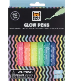 Tiger Tribe Farvesæt - 6-pak - Glow Pens
