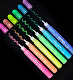 Tiger Tribe Farvesæt - 6-pak - Glow Pens