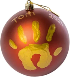 Tiny Love Julekugle - DIY - Rød