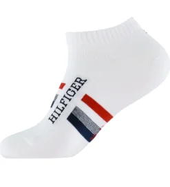 Tommy Hilfiger Ankelstrømper - 2-pak - Hvid