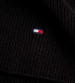 Tommy Hilfiger Tørklæde - Strik - Sort