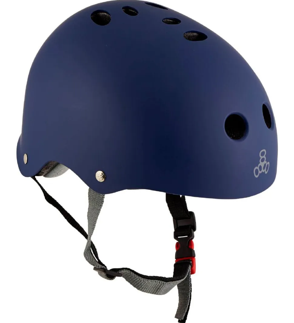 Triple Eight Hjelm - Certified Sweatsaver - Navy Rubber