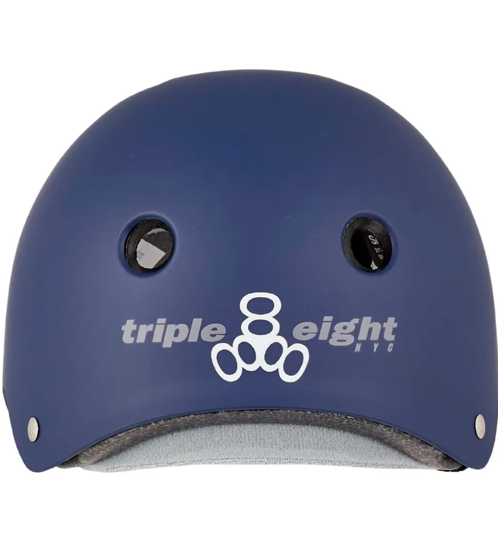Triple Eight Hjelm - Certified Sweatsaver - Navy Rubber