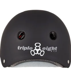 Triple Eight Hjelm - Certified Sweatsaver - Black Rubber