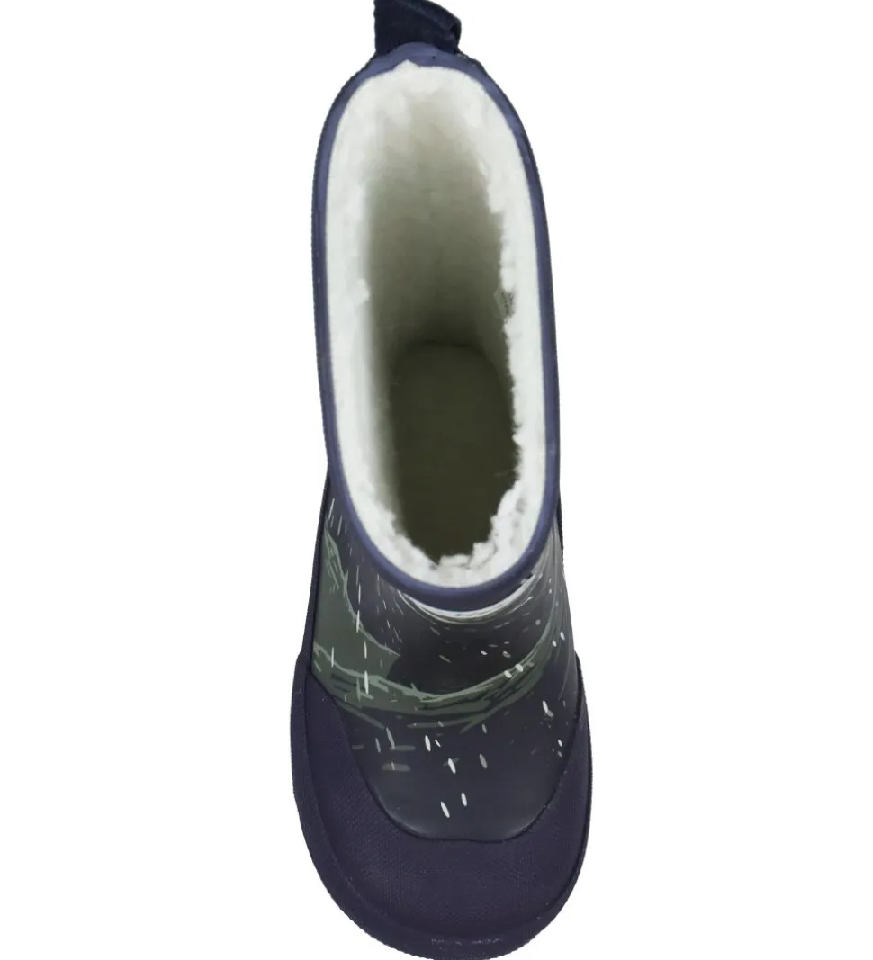 Viking Termostøvler - Jolly Thermo Print - Navy/Dark Grey