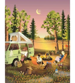 Vissevasse Plakat - 30x40 cm - Van Life