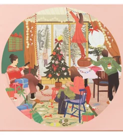 Vissevasse Puslespil - 1000 Brikker - 65x65cm - A Day In Decembe