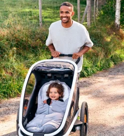 Voksi Kørepose - Sky Light - 88/113 cm - Grey Solid