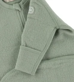 Voksi Sovepose m. Ærmer - Uld - Støvet Grøn