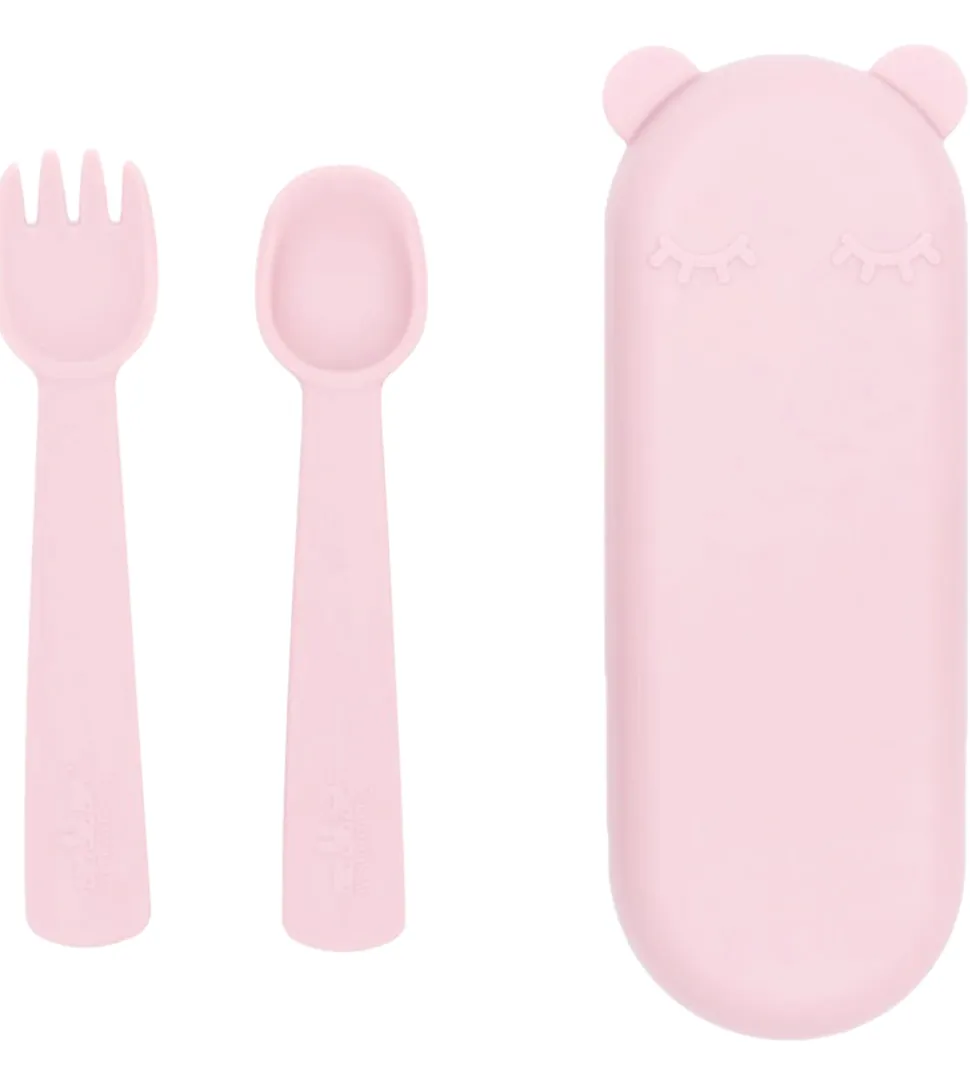 We Might Be Tiny Bestik - Feedie - Silikone - Powder Pink