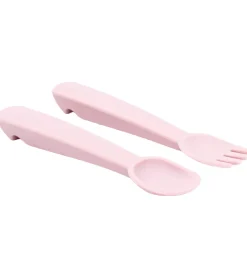 We Might Be Tiny Bestik - Feedie - Silikone - Powder Pink