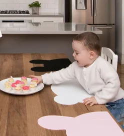 We Might Be Tiny Dækkeserviet - Kanin - Silikone - Lyserød