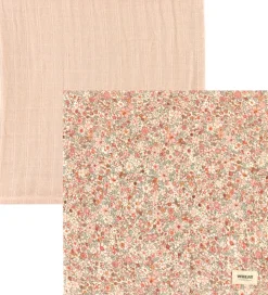 Wheat Stofbleer - 2-Pak - 65x65 cm - Muslin Kaya - Rose Dust