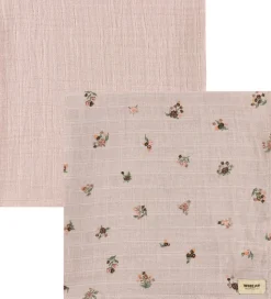 Wheat Stofbleer - 2-Pak - 65x65 cm - Muslin Kaja - Soft Lilac