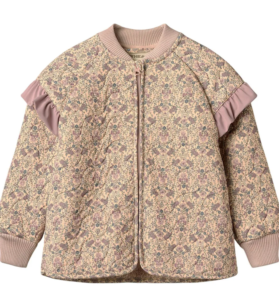 Wheat Termojakke m. Fleece - Ellas - Mellow Peach Tapestry