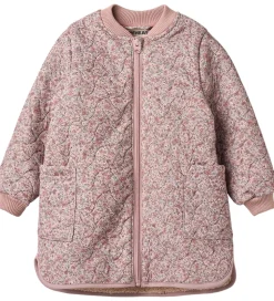 Wheat Termojakke m. Fleece - Helga - Soft Lavender Flowers