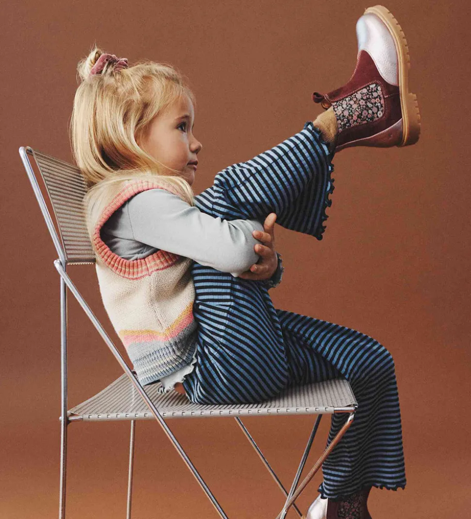 Wheat Vest - Strik - Maria - Beige/Multi