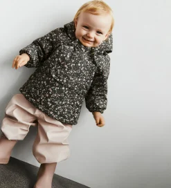 Wheat Vinterjakke - Sascha - Black Sea Open Flowers