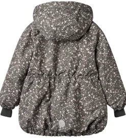 Wheat Vinterjakke - Tove - Black Sea Open Flowers