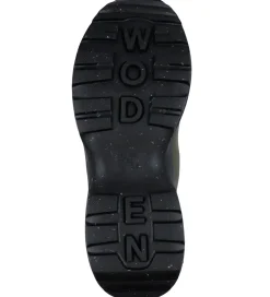 Woden Gummistøvler - Kort - Siri - Dark Olive/Black