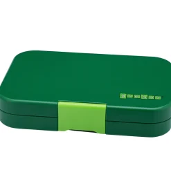 Yumbox Madkasse m. 4 Rum - Bento Tapas - Lime Green