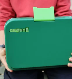 Yumbox Madkasse m. 4 Rum - Bento Tapas - Lime Green