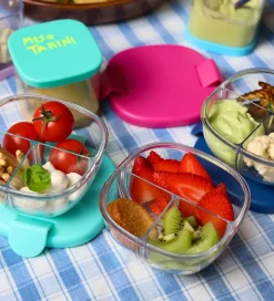 Yumbox Snack Bowl - 3 Rum - Navy Blue